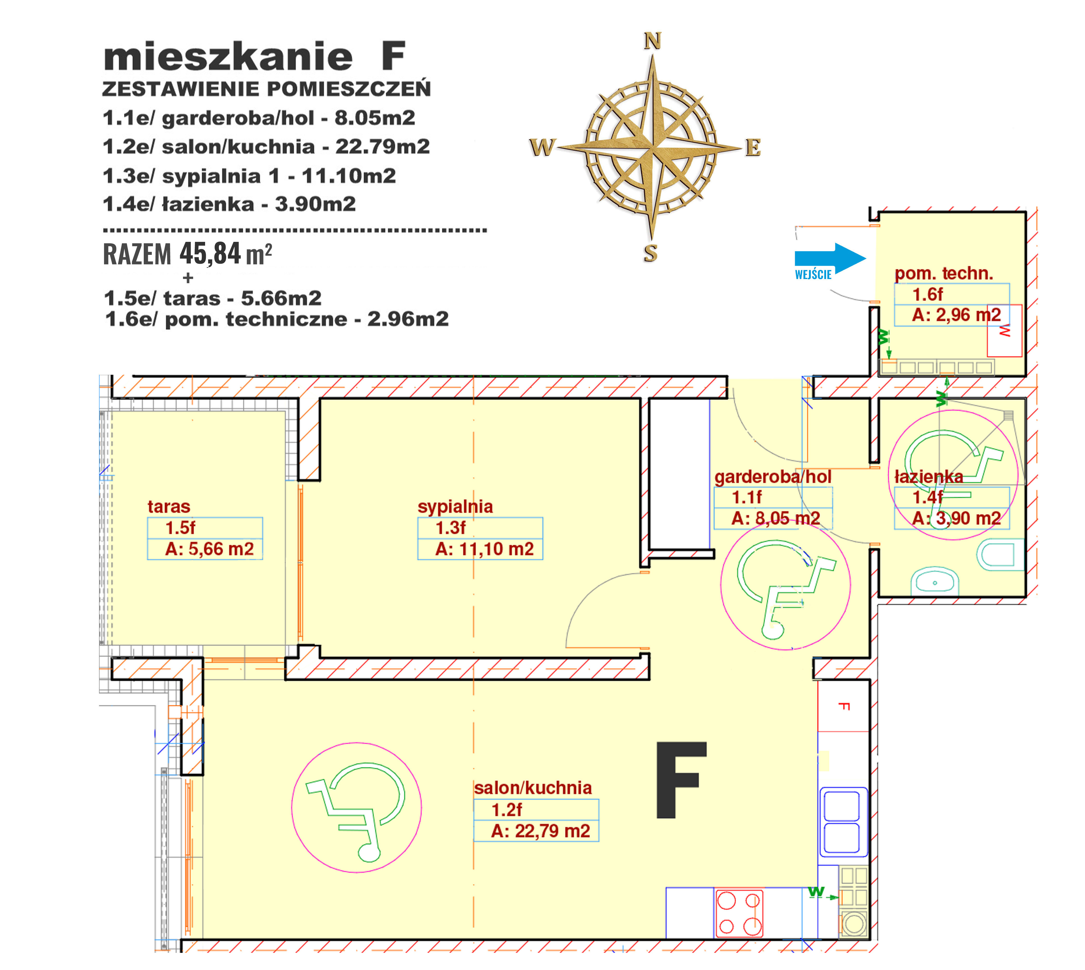 Mieszkanie F